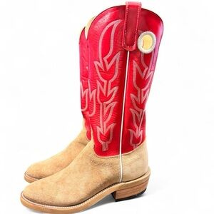 Red and Tan Cowboy Boots